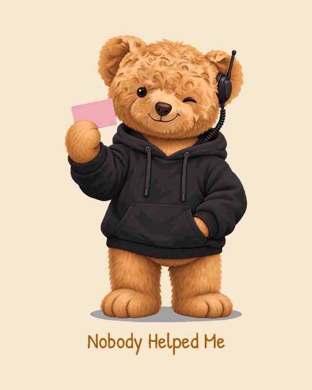 Driving Test Bear — T-shirt