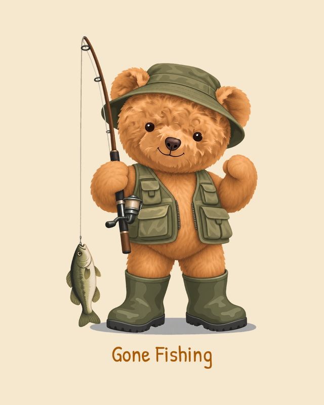 Orso Pescatore — T-shirt