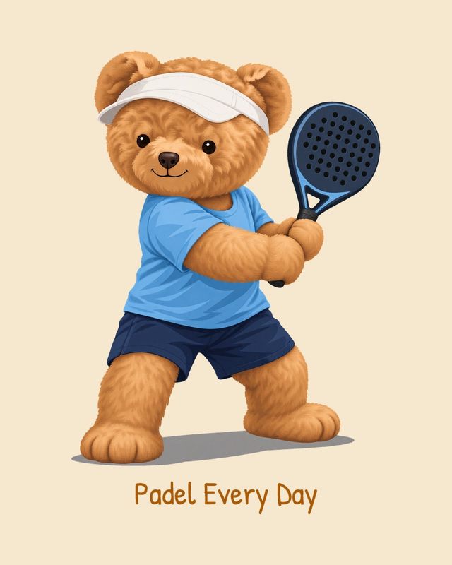 Padel Bear — T-shirt