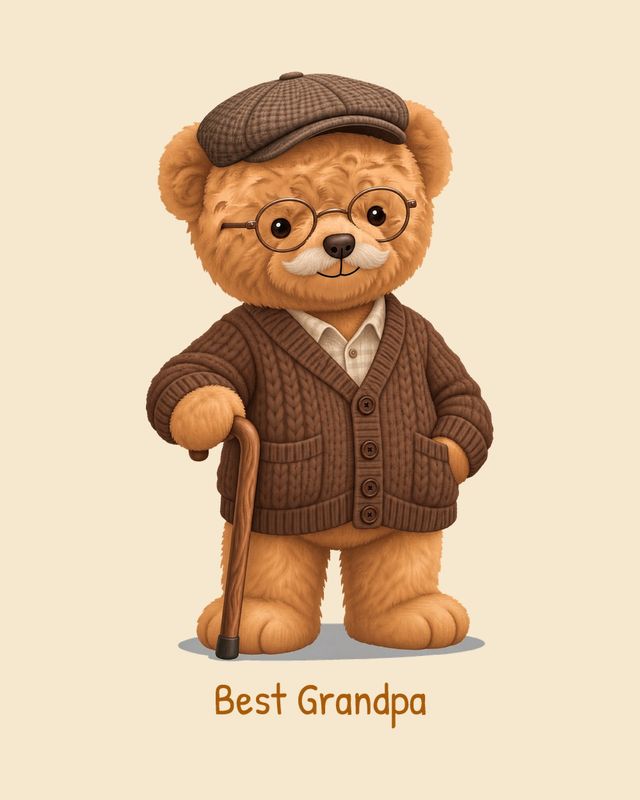 Orso Nonno — T-shirt
