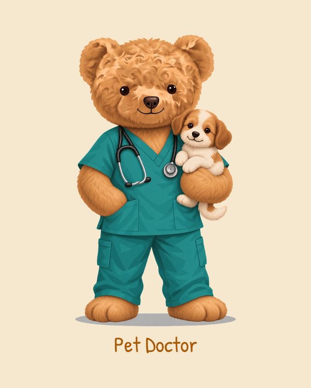 Orso Veterinario — T-shirt
