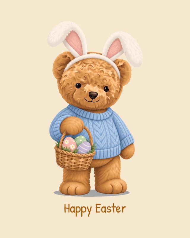 Easter Bear — T-shirt
