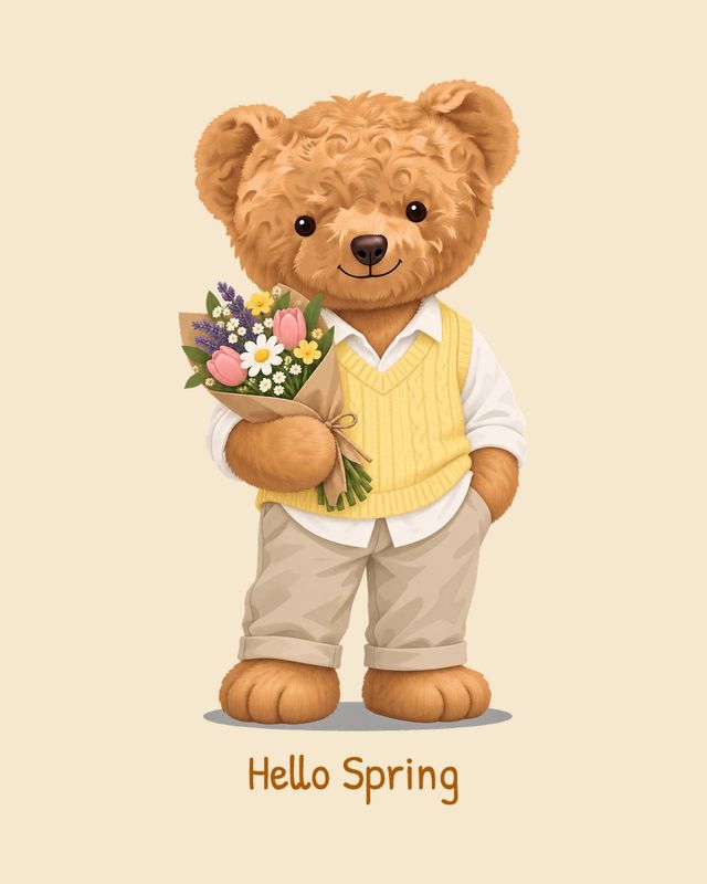 Spring Bear — T-shirt