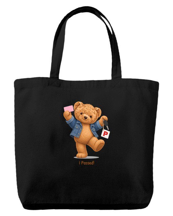 New Driver Bear — Tote bag
