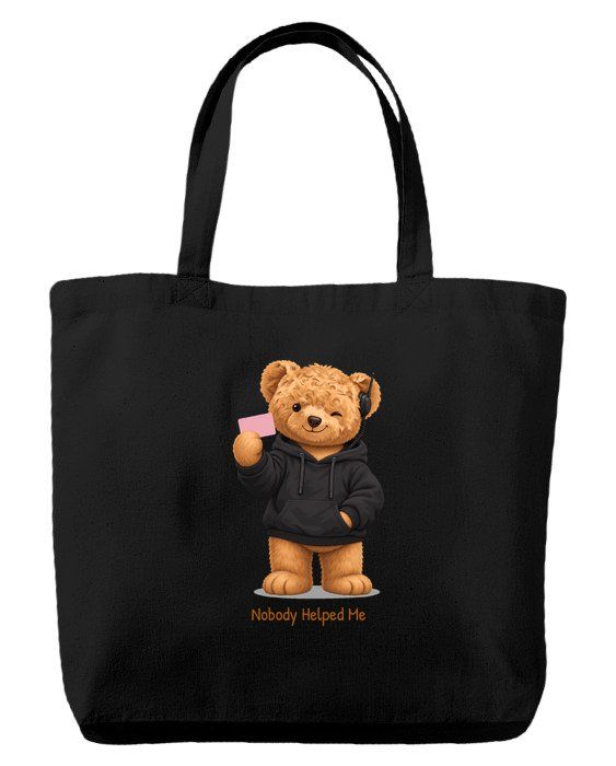 Driving Test Bear — Tote bag