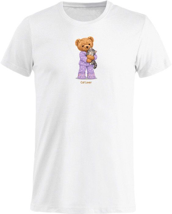 Cat Lover Bear — T-shirt