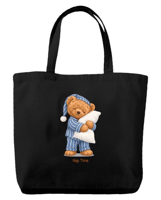 Nap Time Bear — Tote bag
