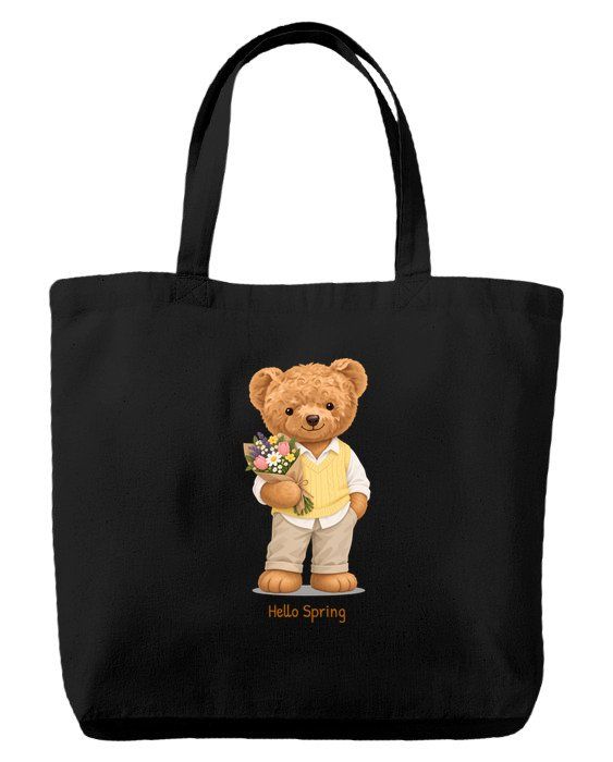 Spring Bear — Tote bag