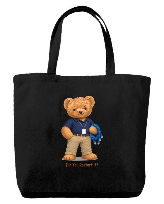 Sysadmin Bear — Tote bag