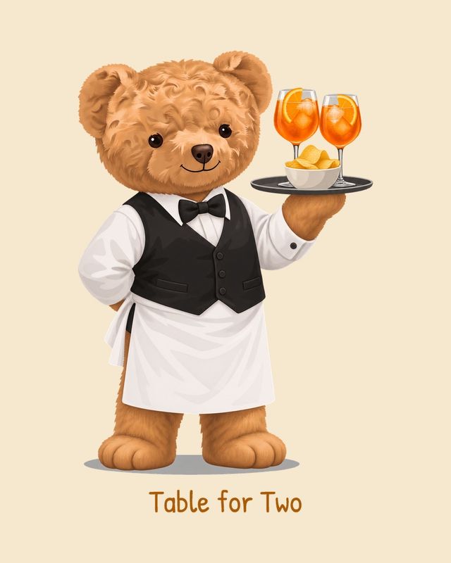 Orso Cameriere — T-shirt