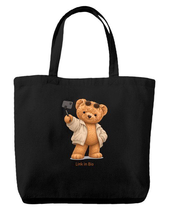 Influencer Bear — Tote bag