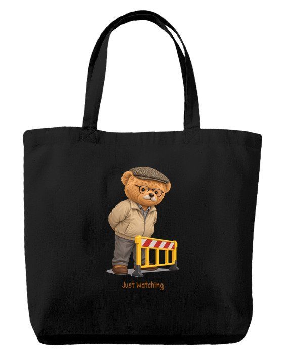 Umarell Bear — Tote bag