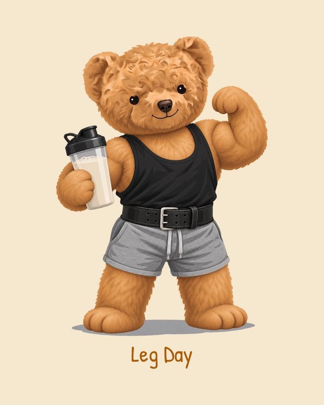 Gym Bear — T-shirt