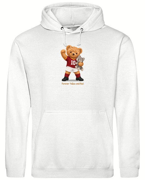 Yellow and Red Bear — Hoodie