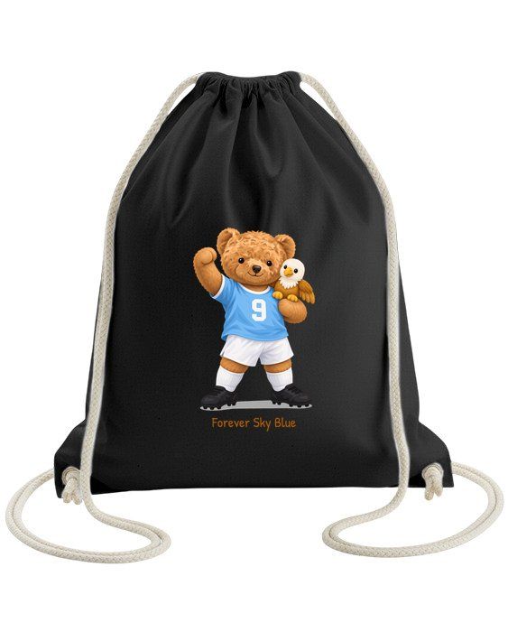White and Sky Blue Bear — Gymsack
