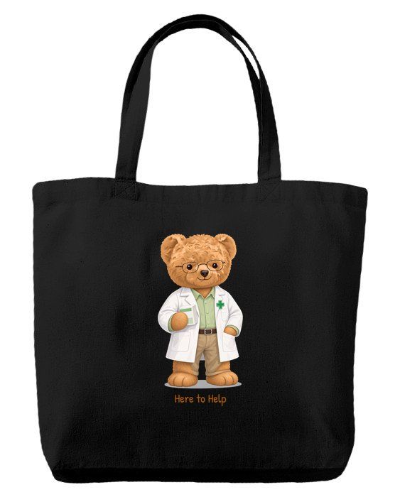 Pharmacist Bear — Tote bag
