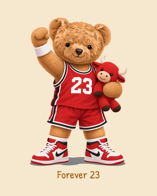 Number 23 Bear — T-shirt