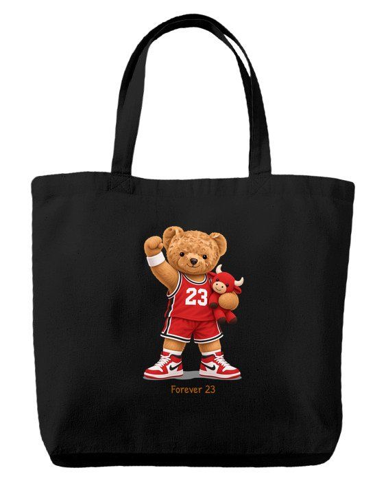 Number 23 Bear — Tote bag