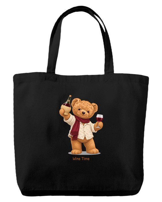 Orso Amante del Vino — Shopper