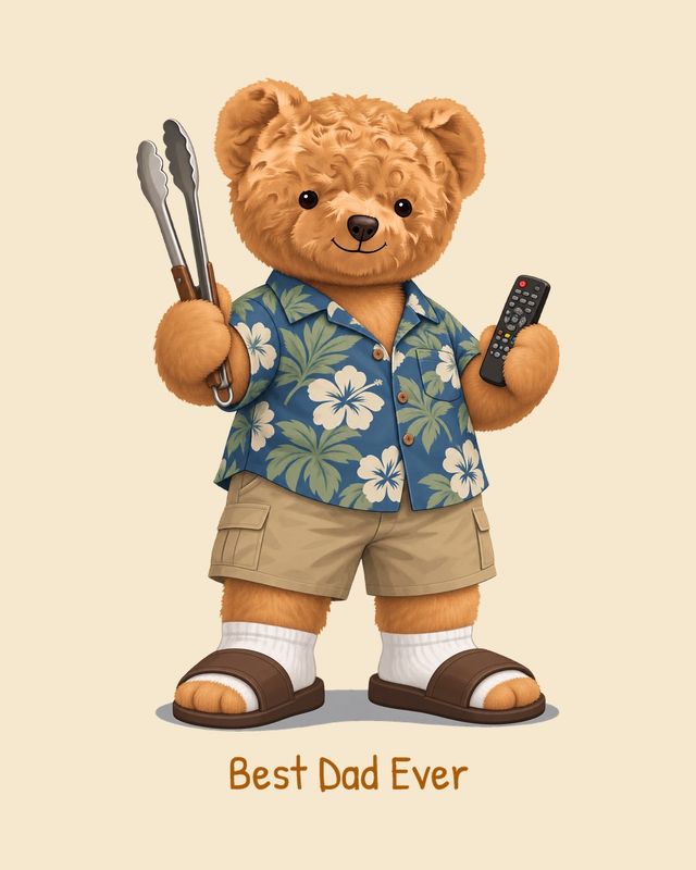 Orso Papà — T-shirt