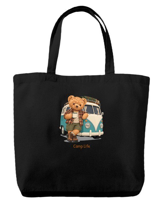 Orso Campeggiatore — Shopper