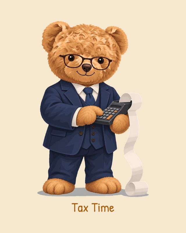 Accountant Bear — T-shirt