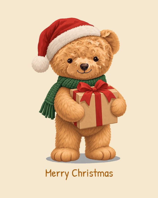Christmas Bear — T-shirt