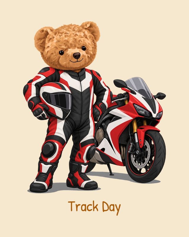 Orso da Pista — T-shirt