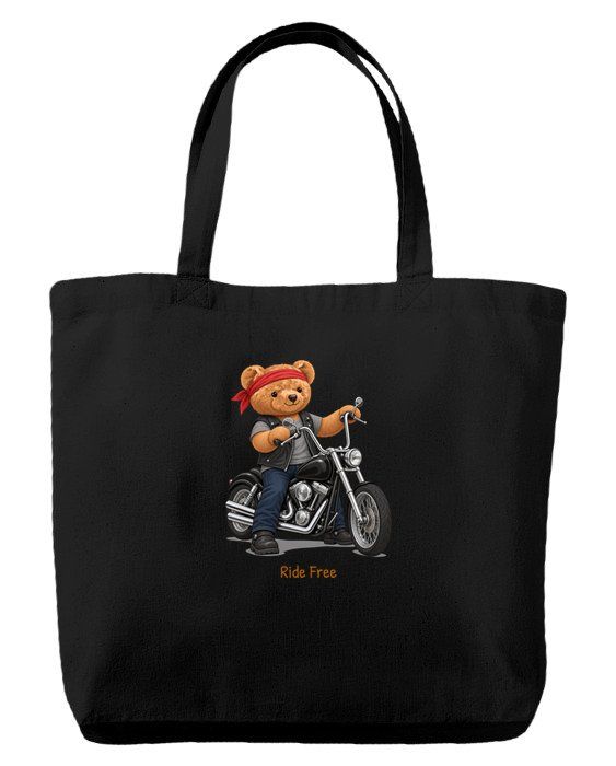 Cruiser Bear — Tote bag