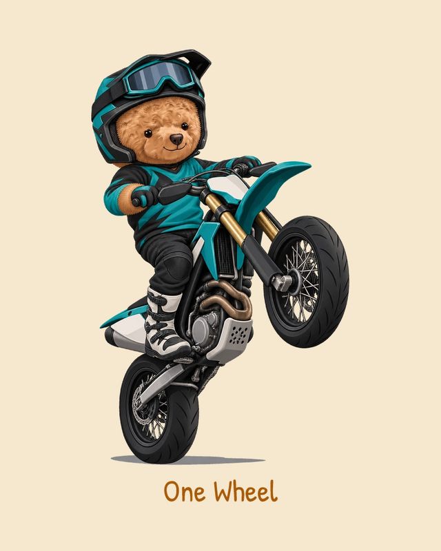 Orso Motard — T-shirt