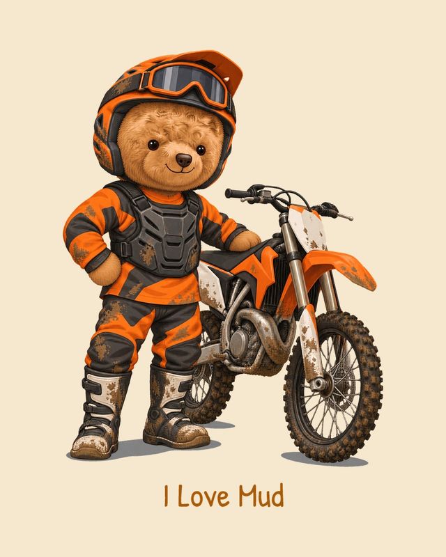 Orso Motocross — T-shirt