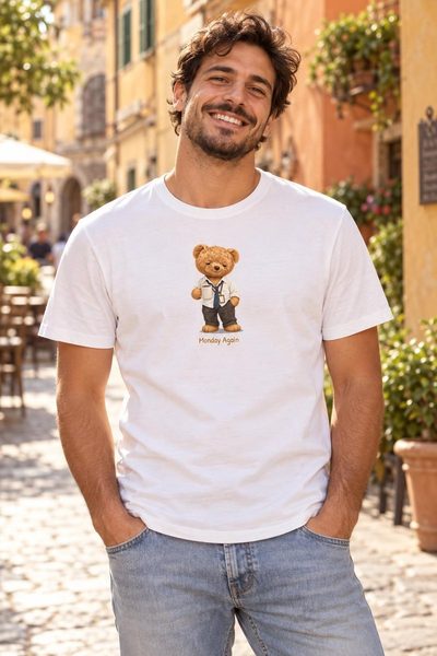 Orso Impiegato indossato