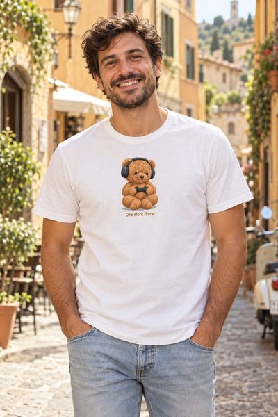 Orso Gamer indossato