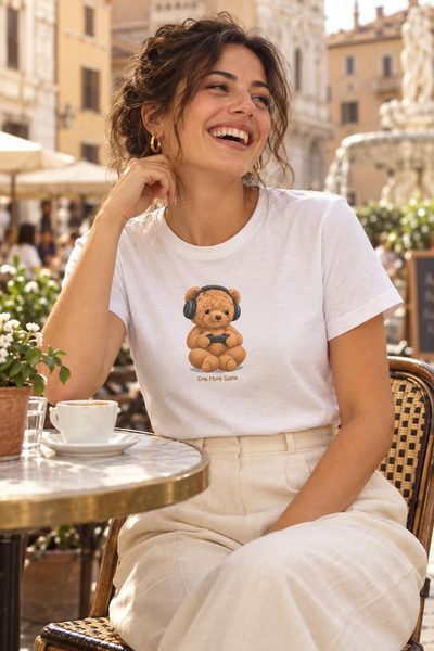Orso Gamer indossato
